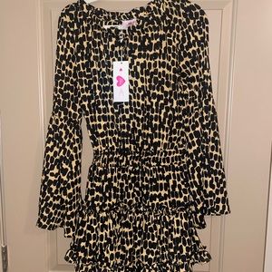 Boutique Cheetah Print Dress - NEW WITH TAGS - Size s